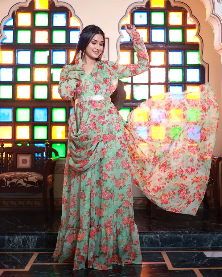 Slay the Diwali Look with Anarkali Suits Bannhi