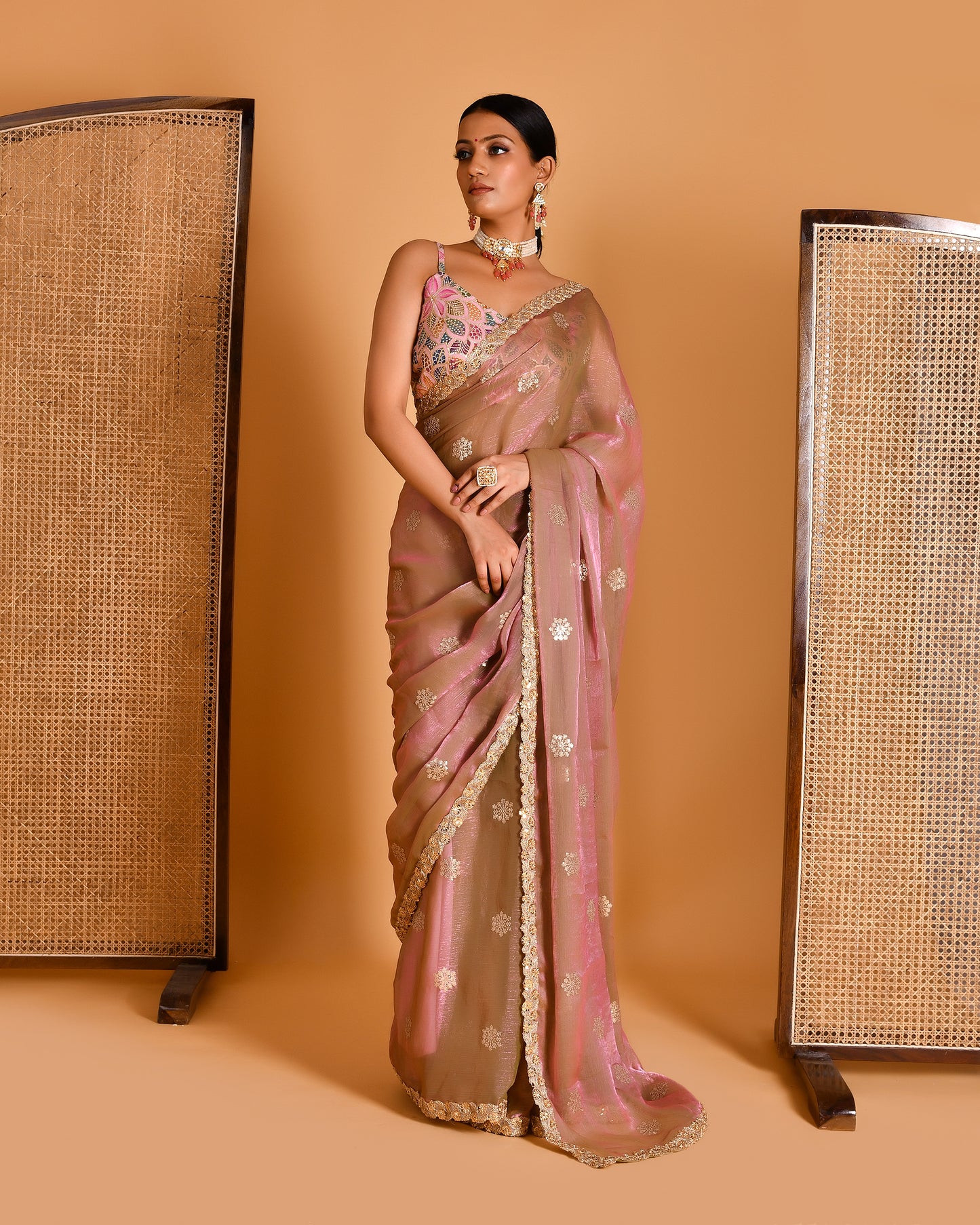 BARKHA TISSUE ORGANZA SAREE