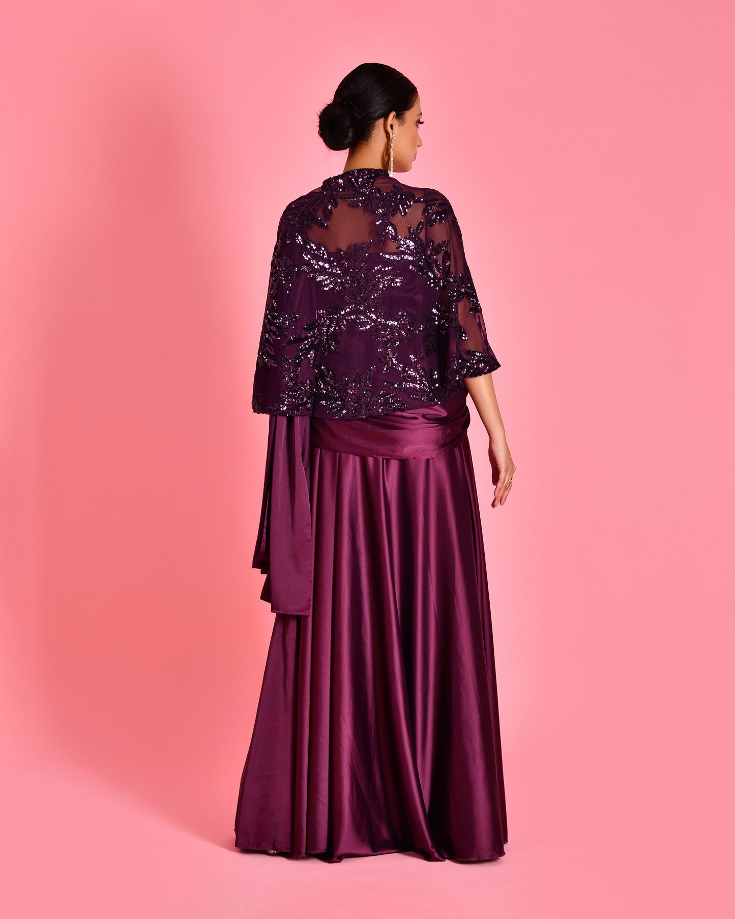 NAYIKA SAREE GOWN SET