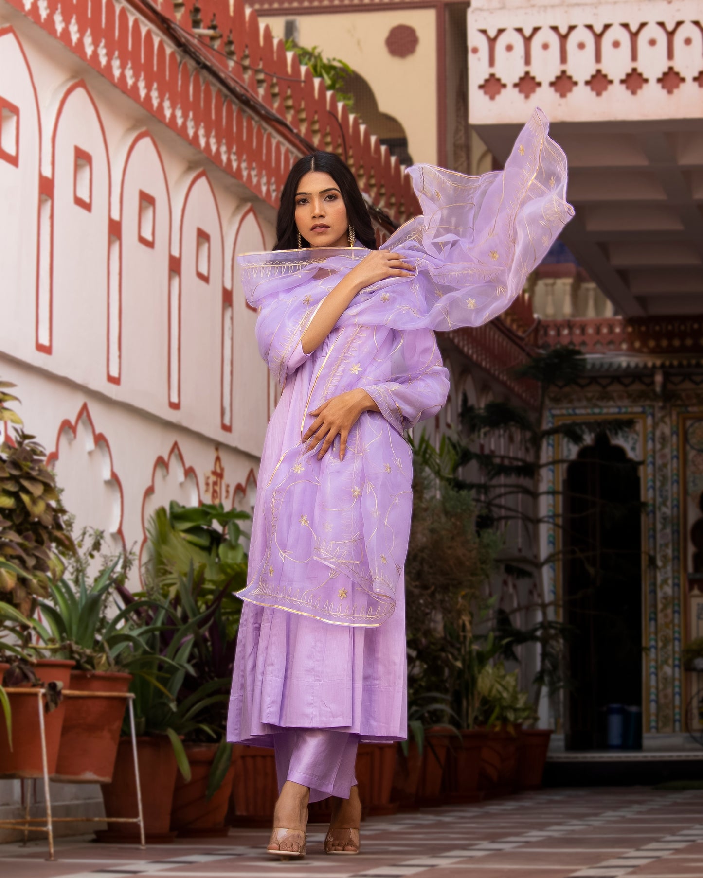 VARA LAVENDER SUIT SET