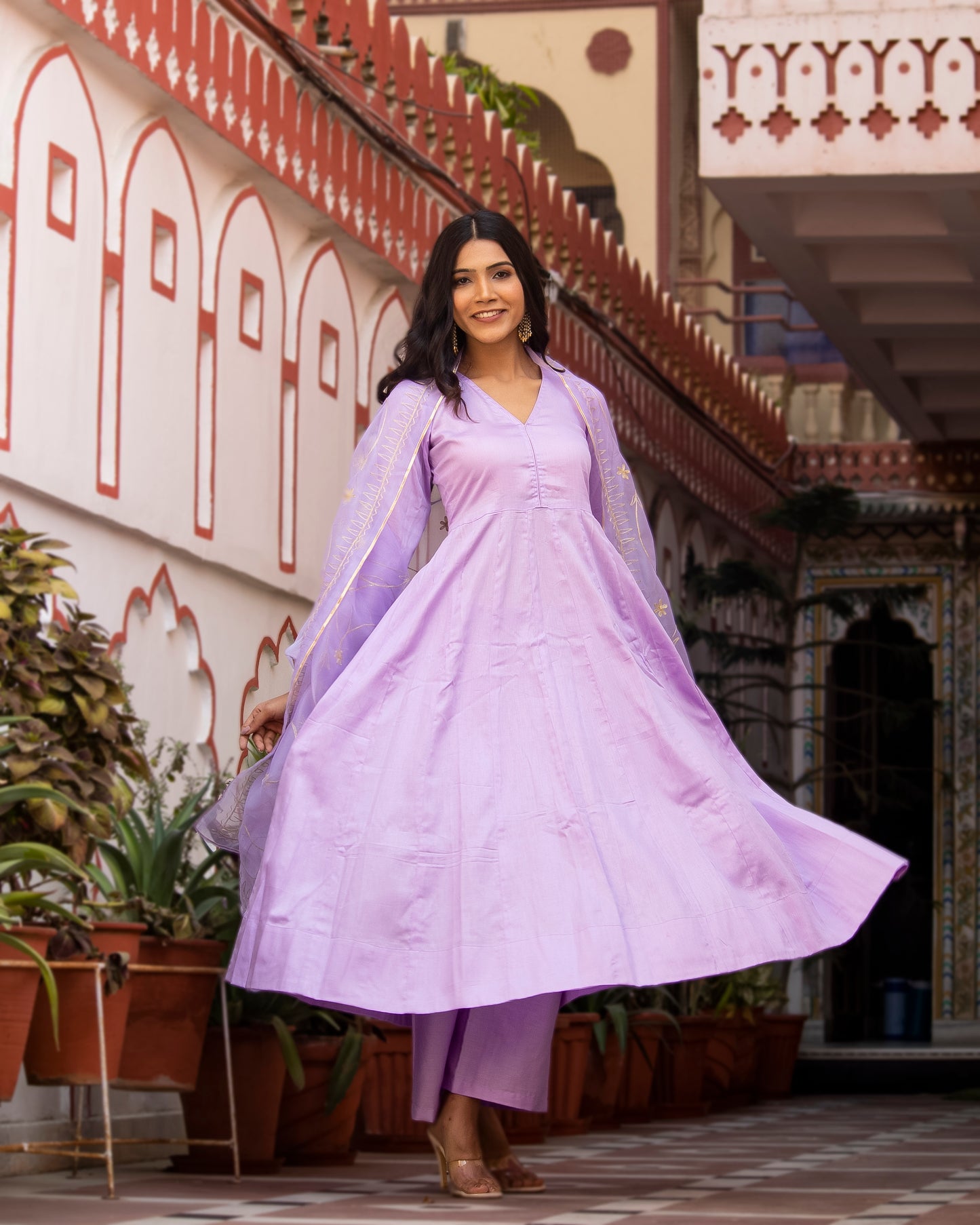 VARA LAVENDER SUIT SET