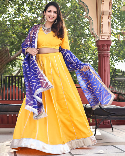 MARIGOLD LEHENGA SET