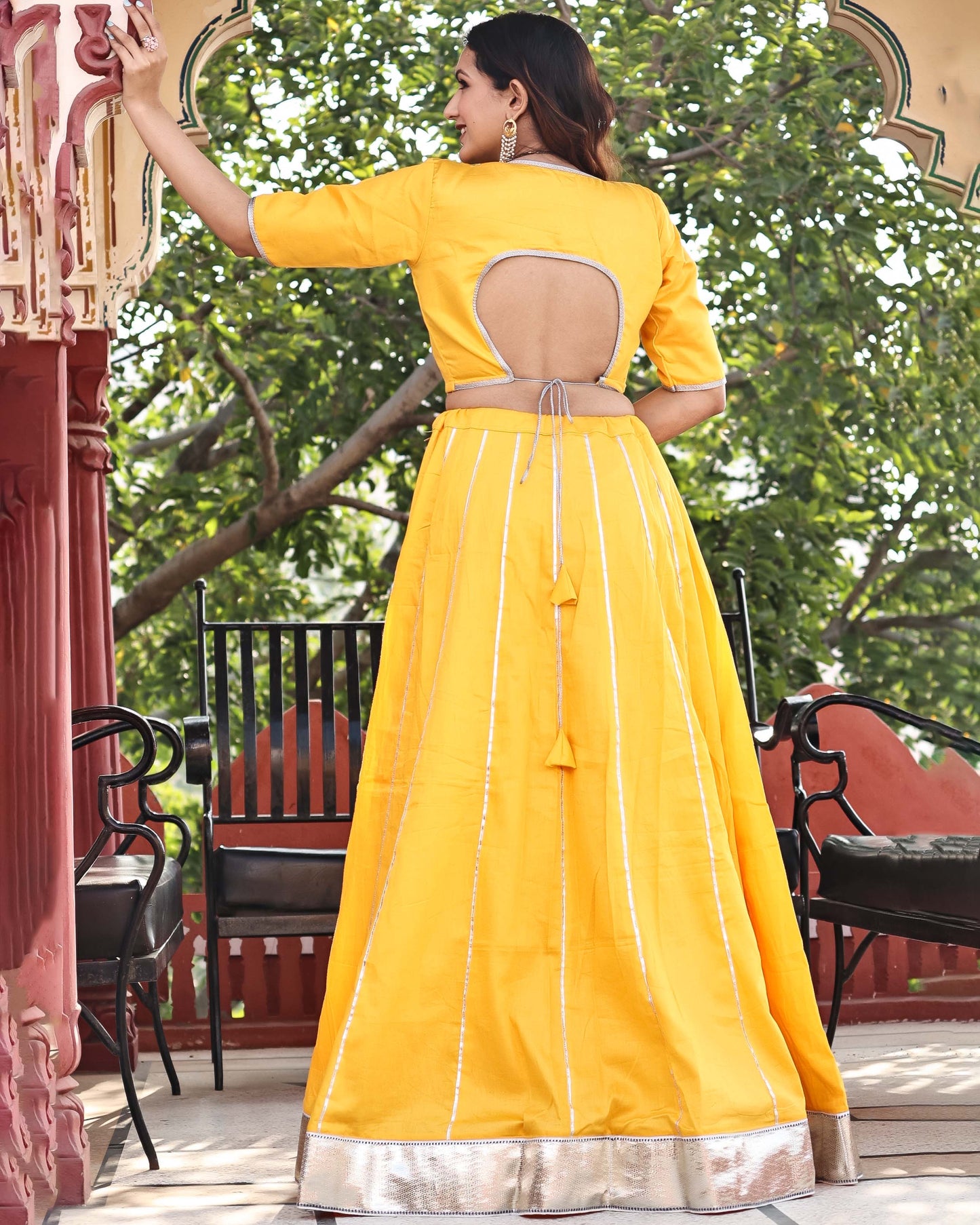 MARIGOLD LEHENGA SET