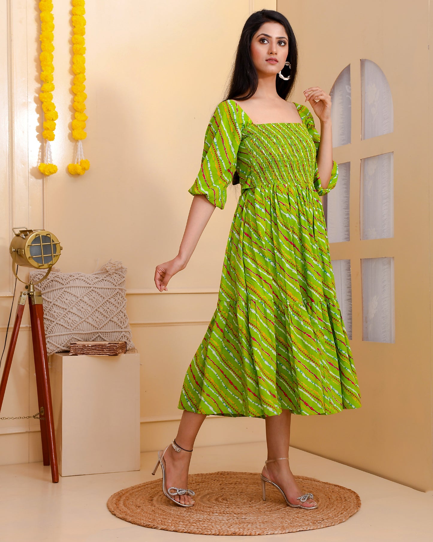 MINT MOJITO COTTON DRESS