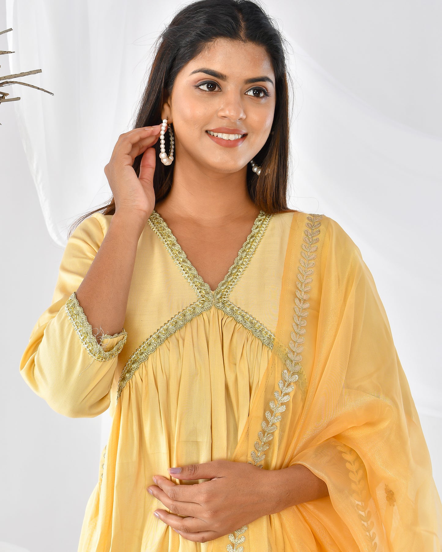 SABRINA GOTA PATTI SUIT SET