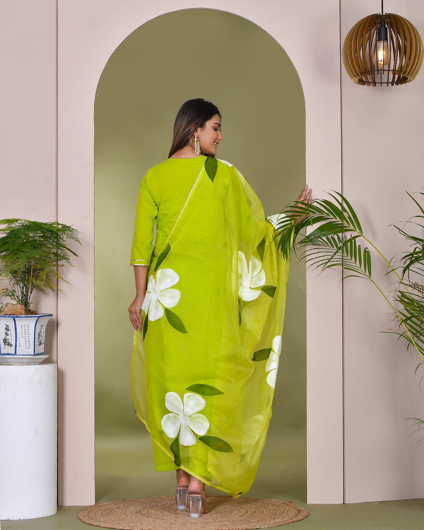 NIMBOLI HAND PAINTED SUIT SET