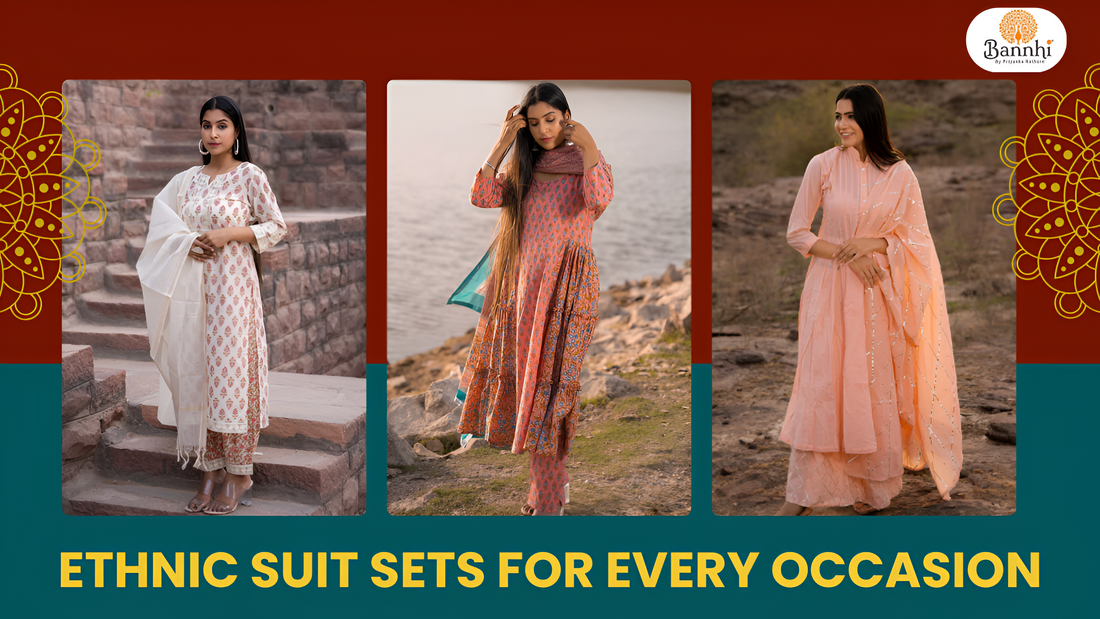 Style Guide for Ethnic Suit Sets to Wear on Any Occasion