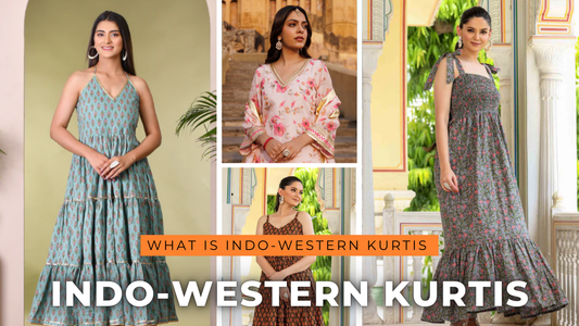 Why Indo-Western Kurtis Are Leading the Modern Kurti Design Trend