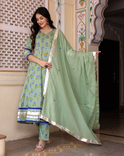 GULDASTA ANARKALI SET
