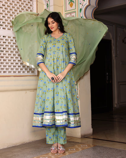 GULDASTA ANARKALI SET