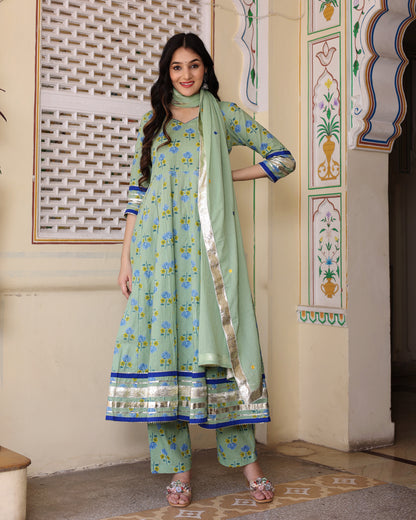 GULDASTA ANARKALI SET