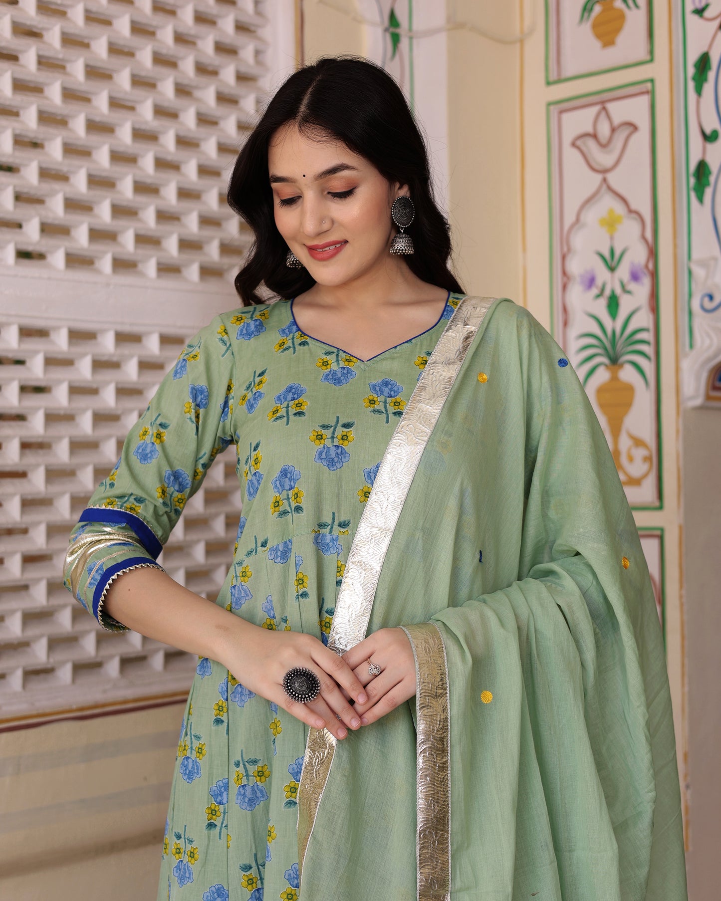 GULDASTA ANARKALI SET