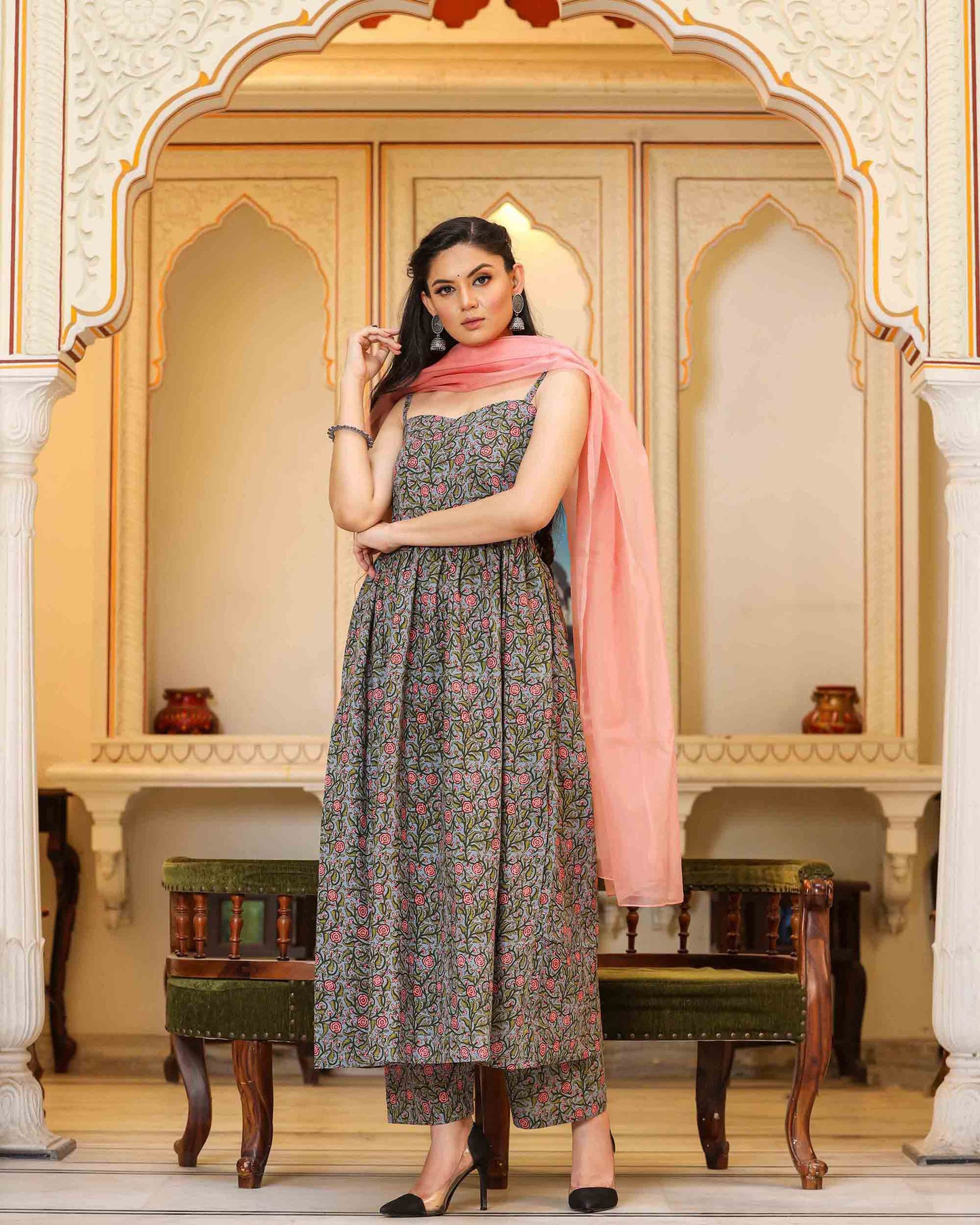 DHRITI COTTON SUIT- SET