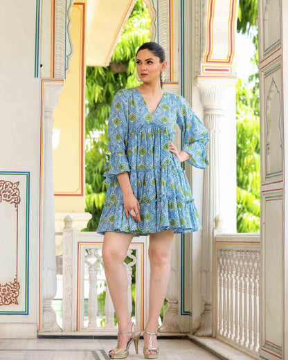 IRIS COTTON MINI DRESS