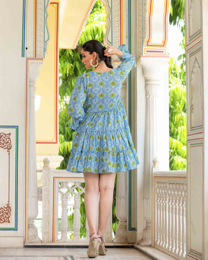 IRIS COTTON MINI DRESS