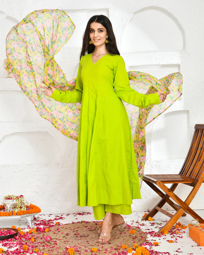 NIVRITTI ANARKALI SUIT SET