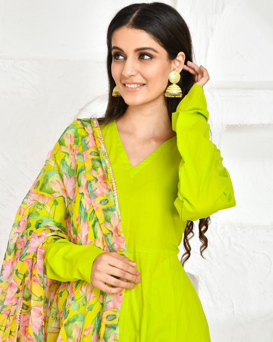 NIVRITTI ANARKALI SUIT SET