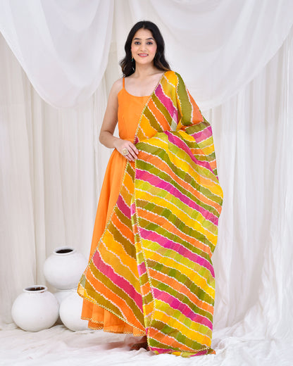 LEHARIYA ANARKALI SET