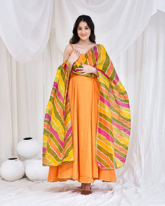 LEHARIYA ANARKALI SET