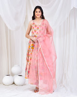 RADHA COTTON ANARKALI SET