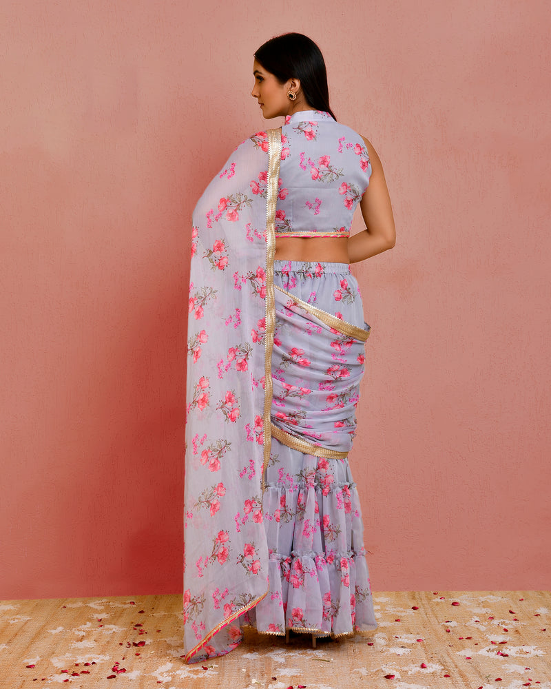 KASTURI PRE- STITCHED SAREE