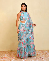 GULSHAN PRE-STITCHED SAREE