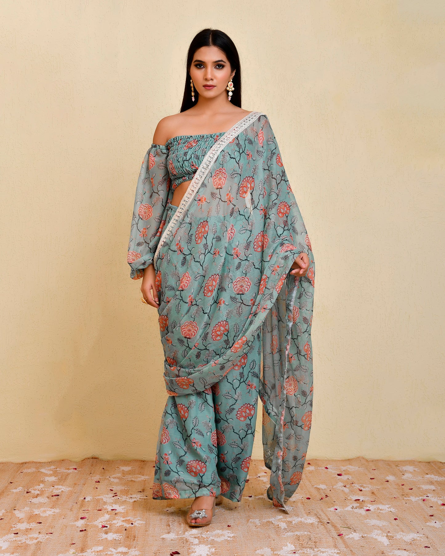 MEHEK PRE-STITCHED SAREE