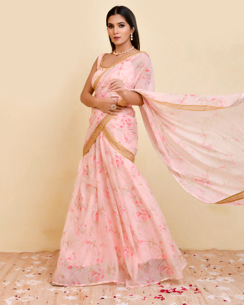 PUSHKAR PRE-STITCHED SAREE