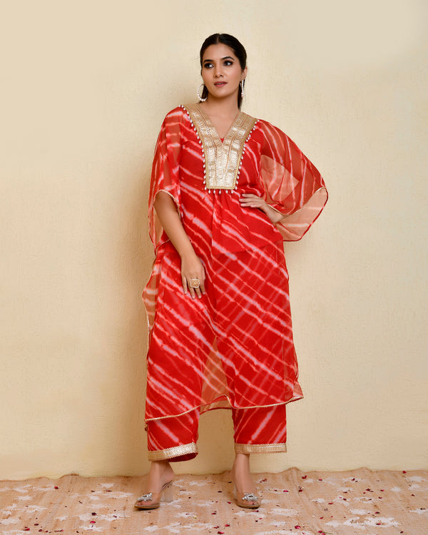 GULAAB KAFTAN SET