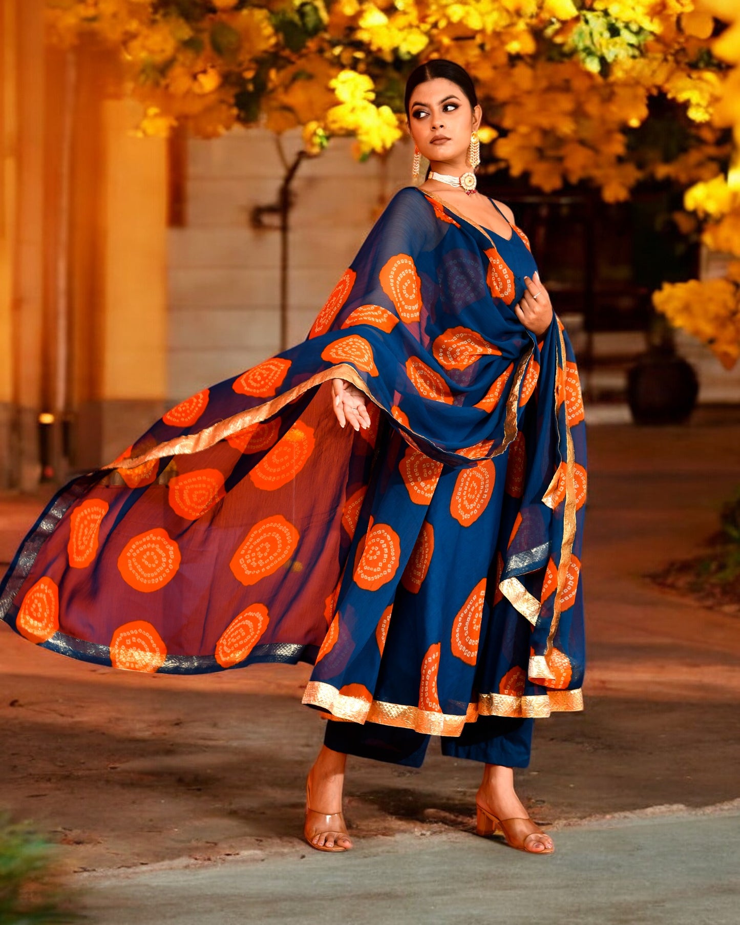 SRIJI CHIFFON SUIT SET