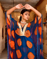 DARSHANA CHIFFON KAFTAN SET