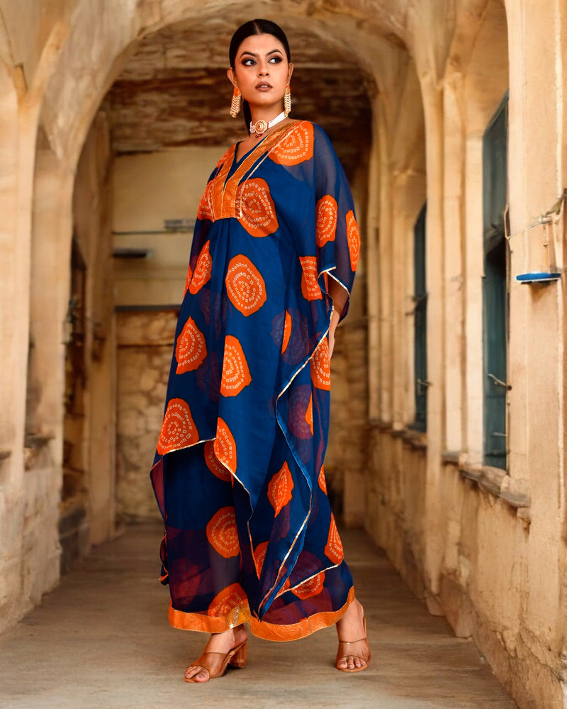 DARSHANA CHIFFON KAFTAN SET