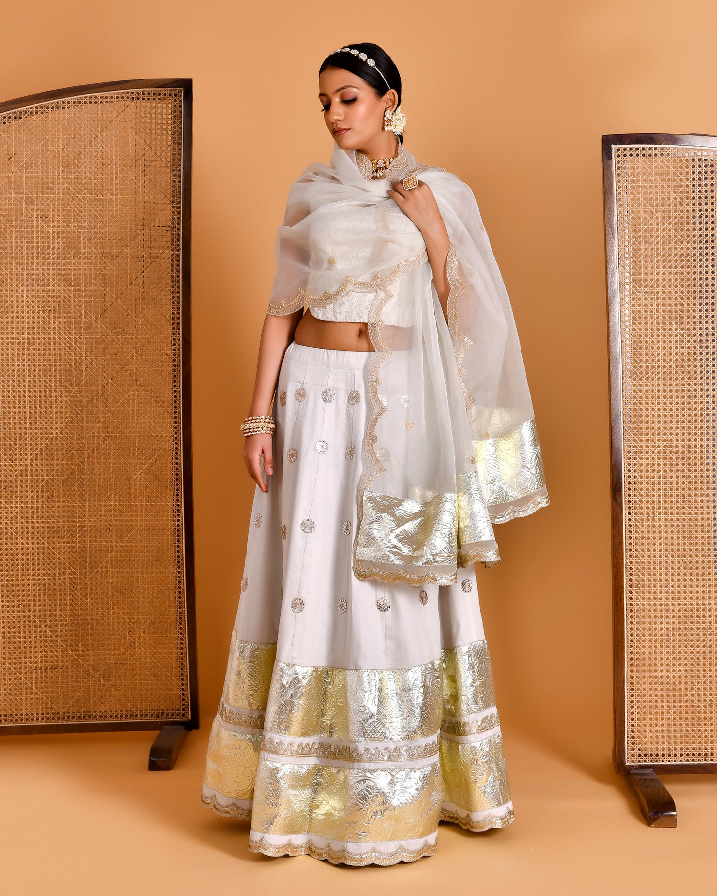 CHAMPA LEHENGA SET