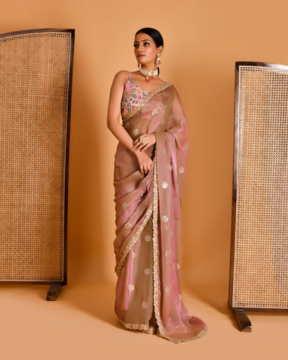 BARKHA TISSUE ORGANZA SAREE