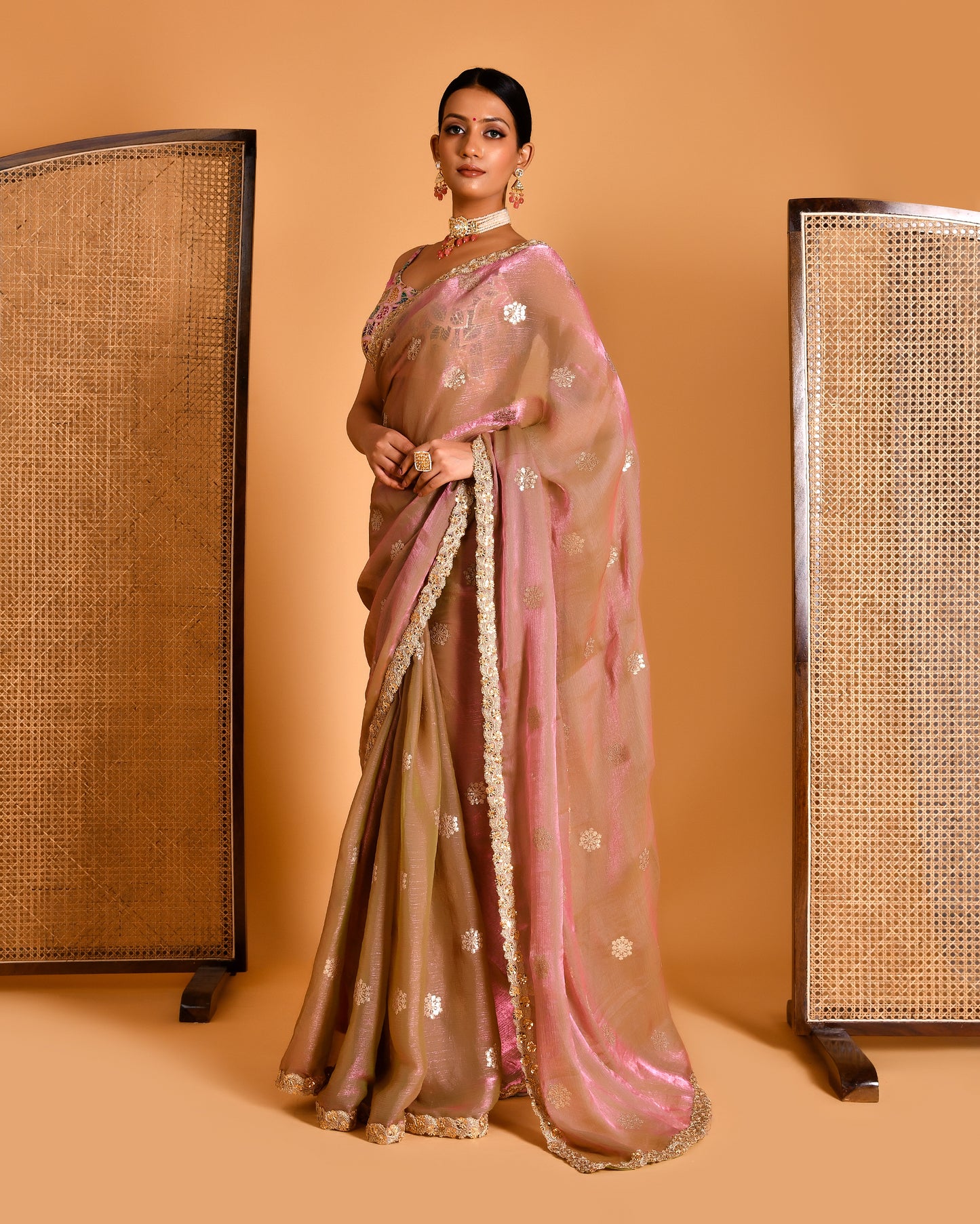 BARKHA TISSUE ORGANZA SAREE