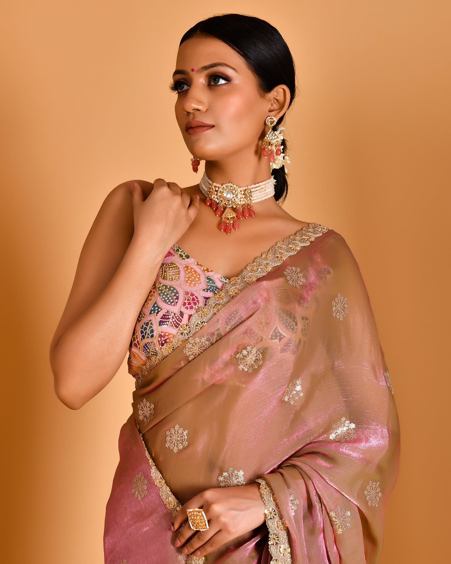 BARKHA TISSUE ORGANZA SAREE