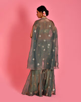 CHITRA CAPE & SHARARA SET