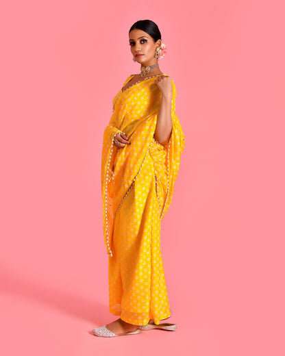 RAGINI FUSION SAREE