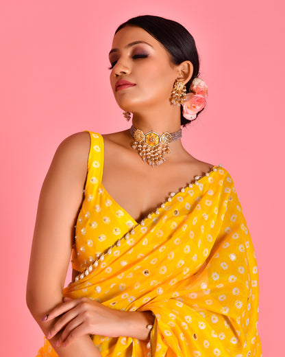 RAGINI FUSION SAREE
