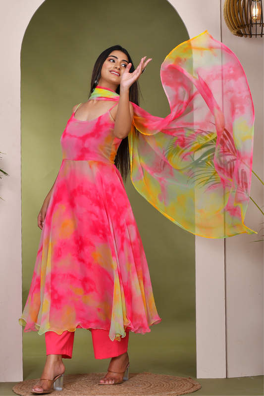 RANGILI GEORGETTE SUIT SET