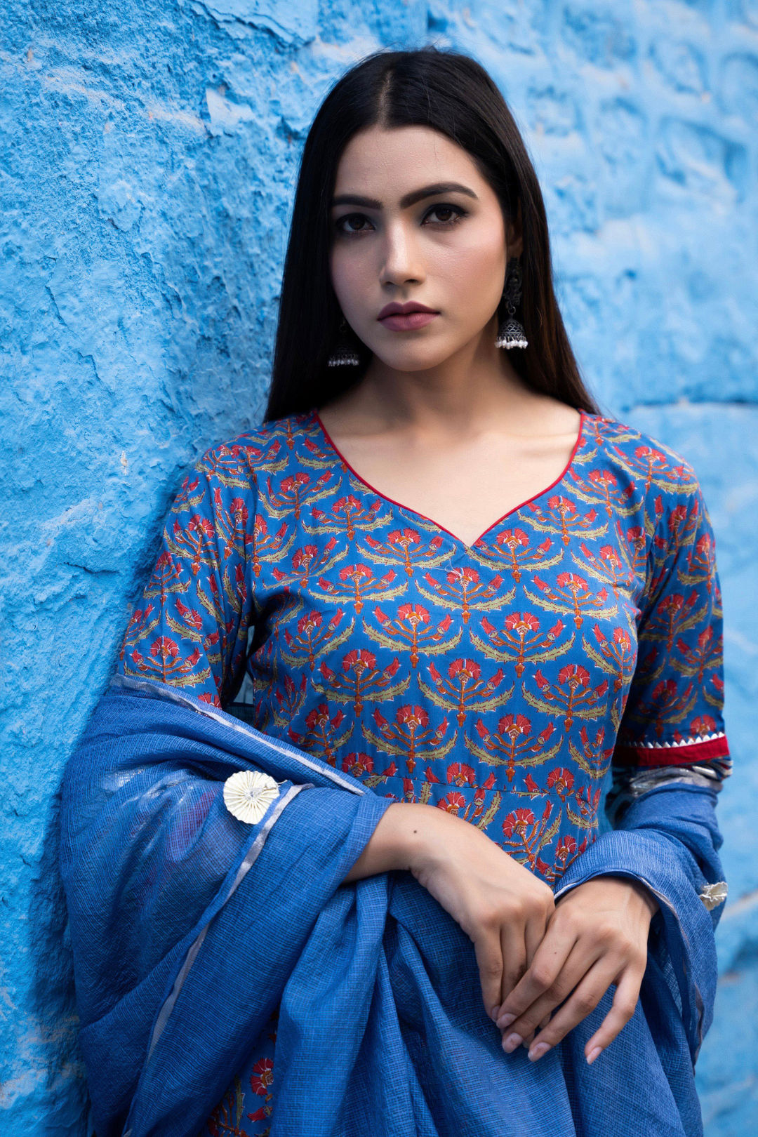 SAPPHIRE BLUE SUIT SET