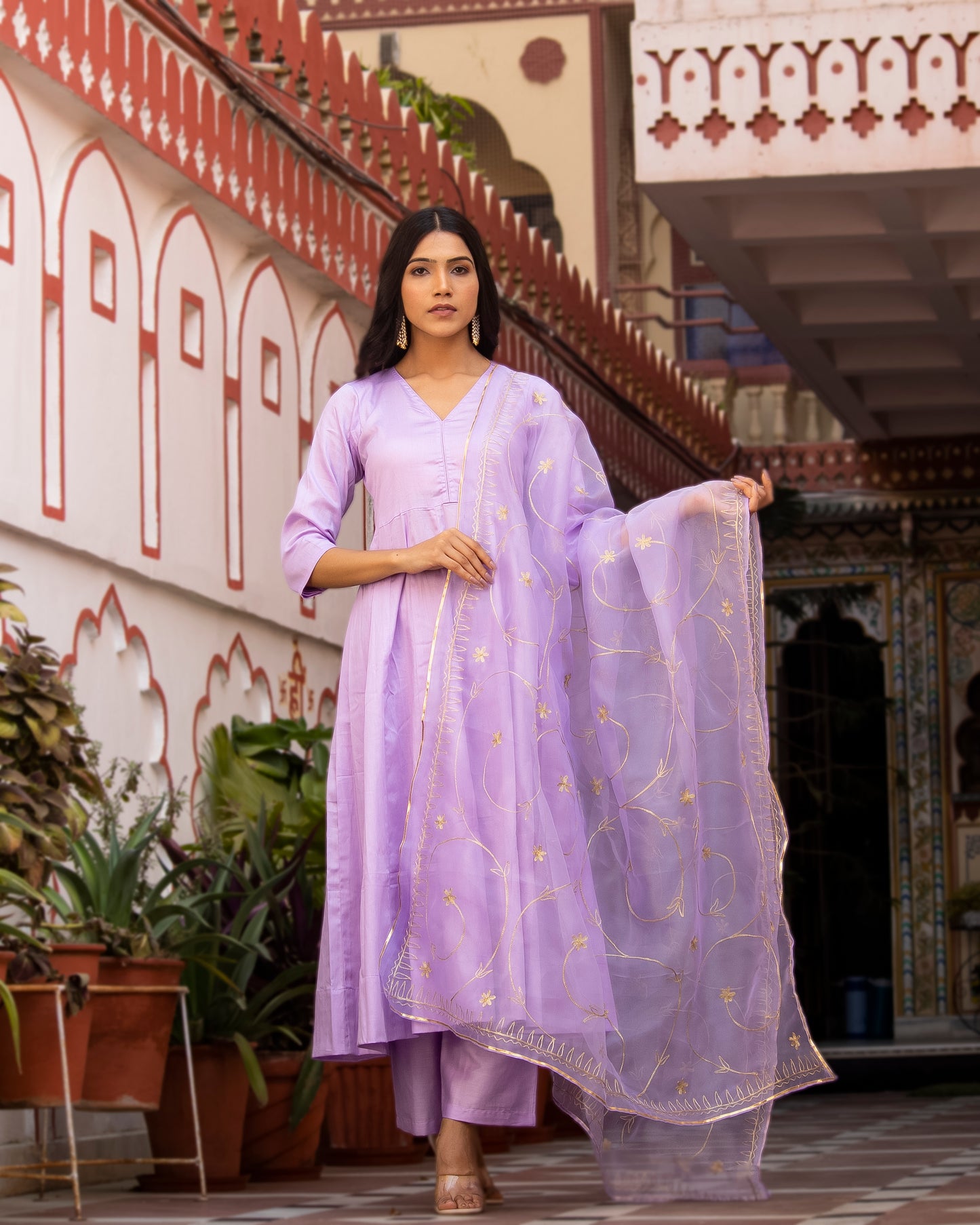 VARA LAVENDER SUIT SET