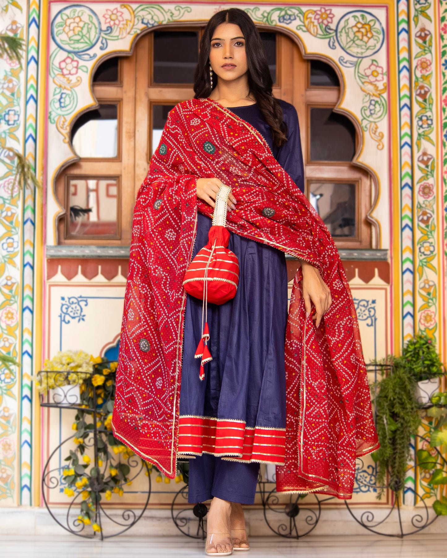 SADA BAHAR ANARKALI SUIT-SET