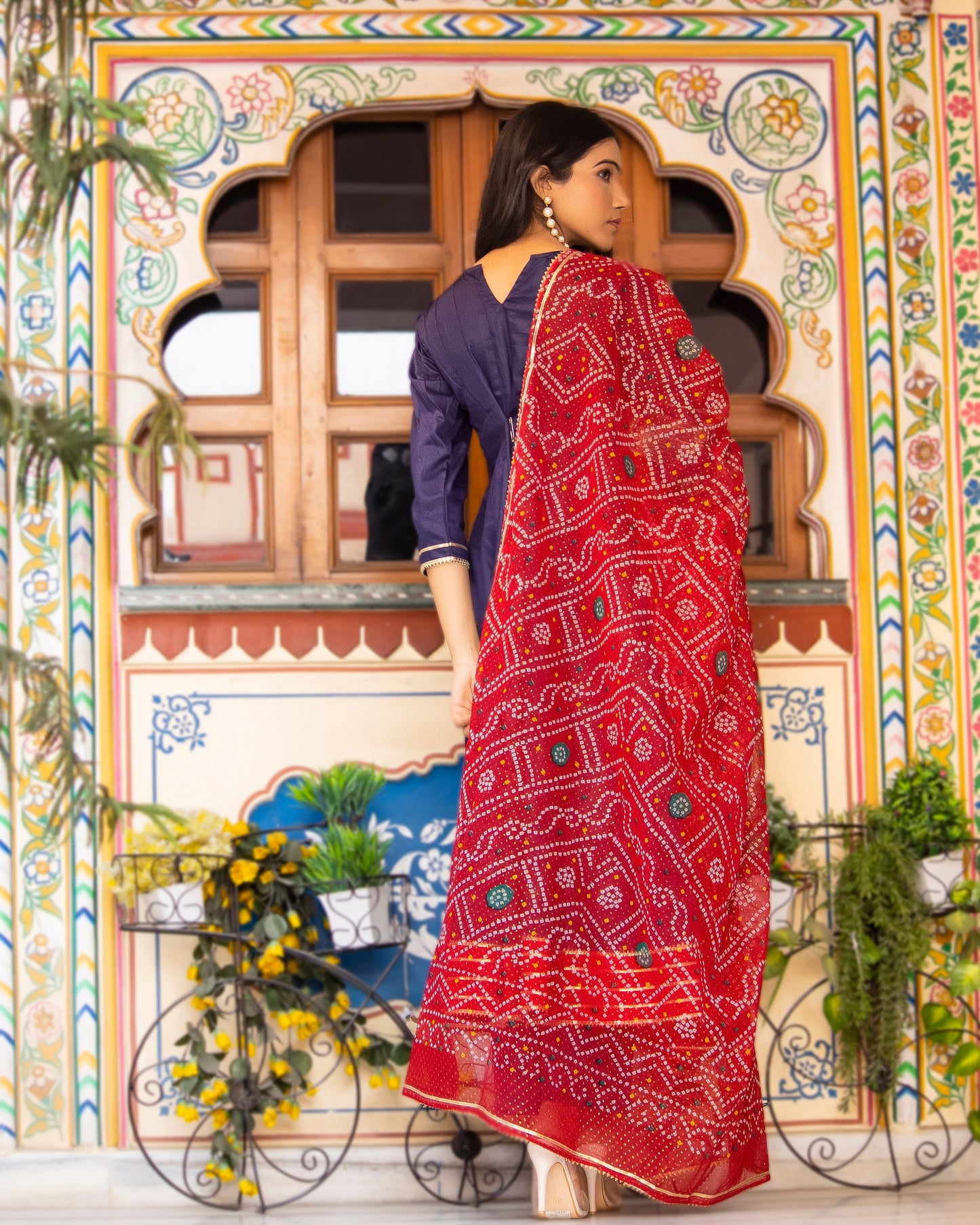 SADA BAHAR ANARKALI SUIT-SET