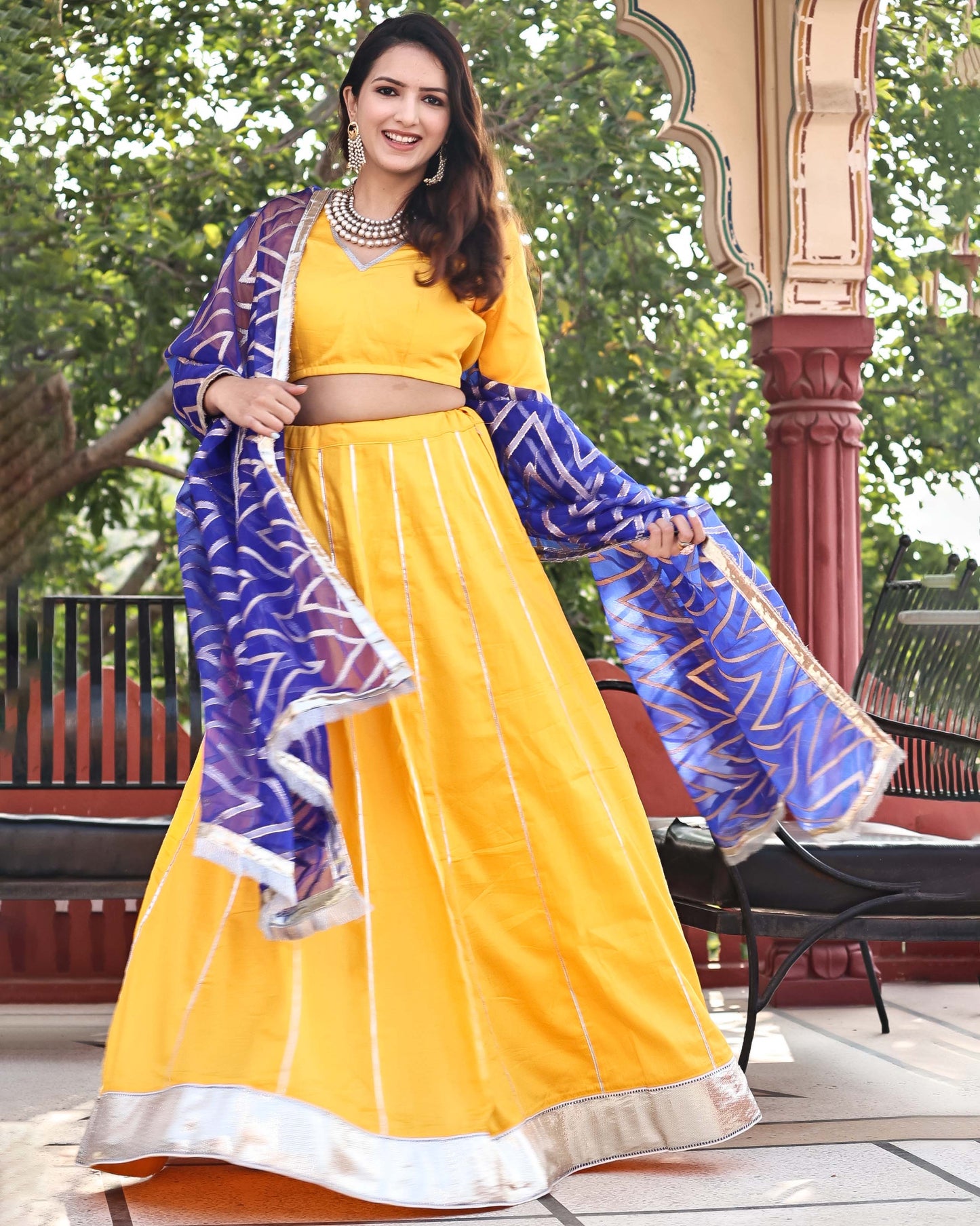 MARIGOLD LEHENGA SET