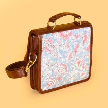 MORNING SKY HAND BLOCK PRINTED BAG