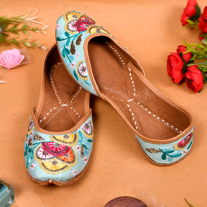 CARNIVAL BLUE JUTTIES