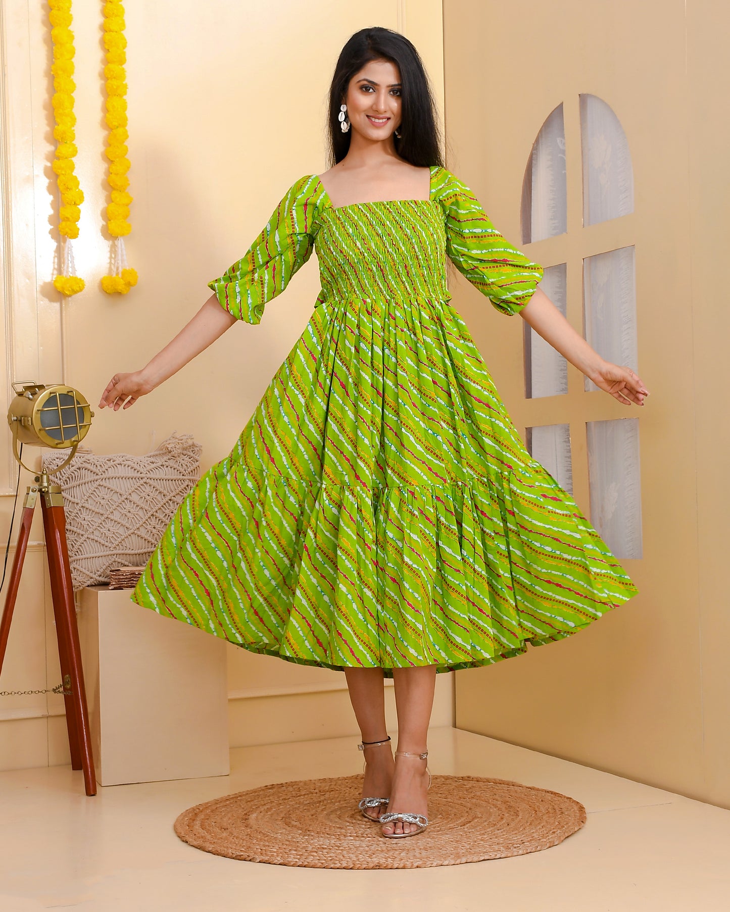 MINT MOJITO COTTON DRESS