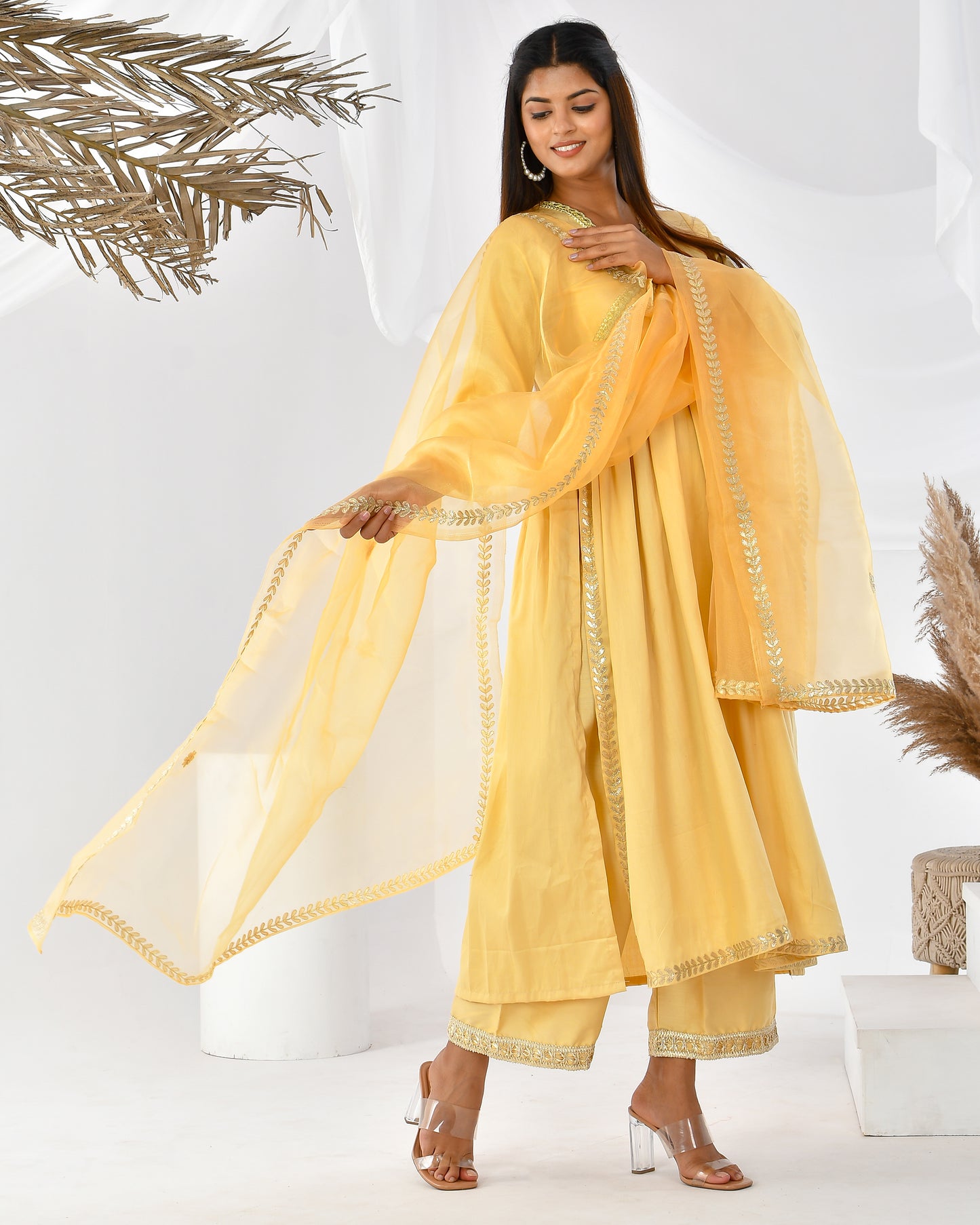 SABRINA GOTA PATTI SUIT SET