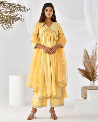 SABRINA GOTA PATTI SUIT SET